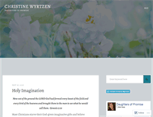Tablet Screenshot of christinewyrtzen.com